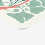 Πόστερ MATISSE STYLE FLORAL MINT AND PINK