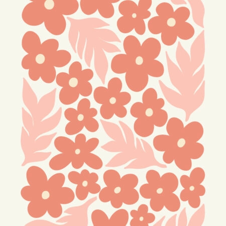 Πόστερ MATISSE STYLE FLORAL PINK - Abstract - Αφηρημένα Sticky 3
