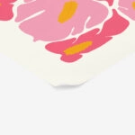 Πόστερ MATISSE STYLE PINK TROPICAL FLOWERS