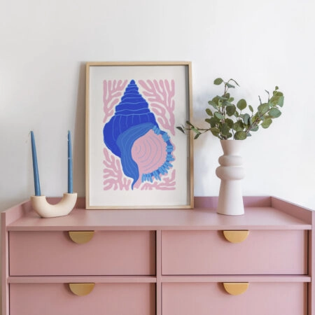 Πόστερ MATISSE STYLE SEASHELL 1 - Ζωα