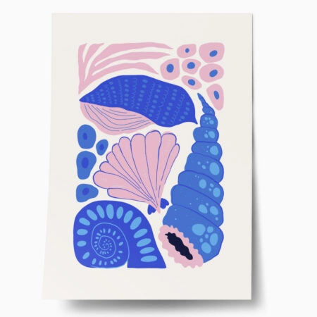 Πόστερ MATISSE STYLE SEASHELL 4 - Ζωα Sticky 1