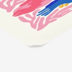 Πόστερ MATISSE STYLE TROPICAL BIRDS AND PLANTS