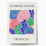 Πόστερ MATISSE STYLE TROPICAL FLOWER POWER 2