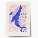 Πόστερ MATISSE STYLE WHALE
