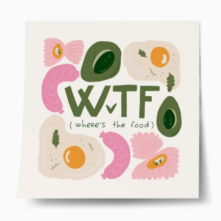 Πόστερ MATISSE STYLE WTF - Food & Drink Sticky 1