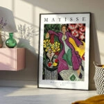 Πόστερ MATISSE - WOMAN IN PURPLE COAT