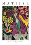 Πόστερ MATISSE - WOMAN IN PURPLE COAT