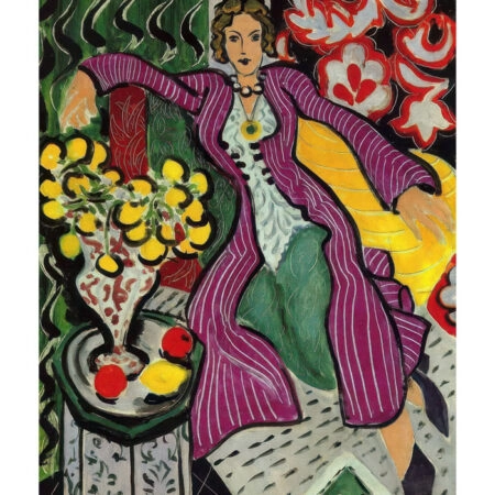 Πόστερ MATISSE - WOMAN IN PURPLE COAT - Διασημοι Ζωγραφοι Sticky 3