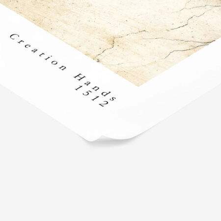 Πόστερ MICHELANGELO - CREATION HANDS - Διασημοι Ζωγραφοι Sticky 2