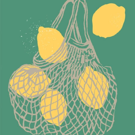 Πόστερ MINIMAL LEMONS - Food & Drink Sticky 3