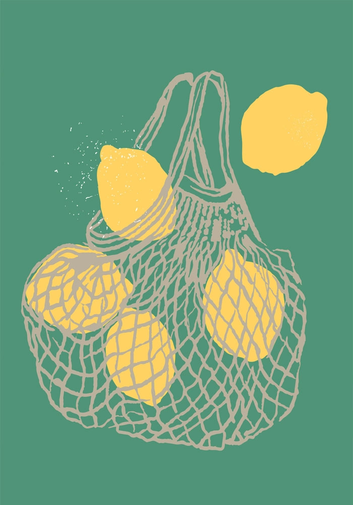 Πόστερ MINIMAL LEMONS