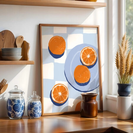 Πόστερ MINIMAL ORANGES 2