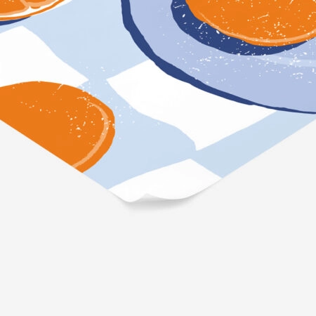 Πόστερ MINIMAL ORANGES 2 - Food & Drink Sticky 2