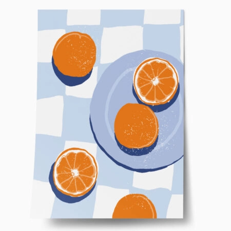 Πόστερ MINIMAL ORANGES 2 - Food & Drink Sticky 1