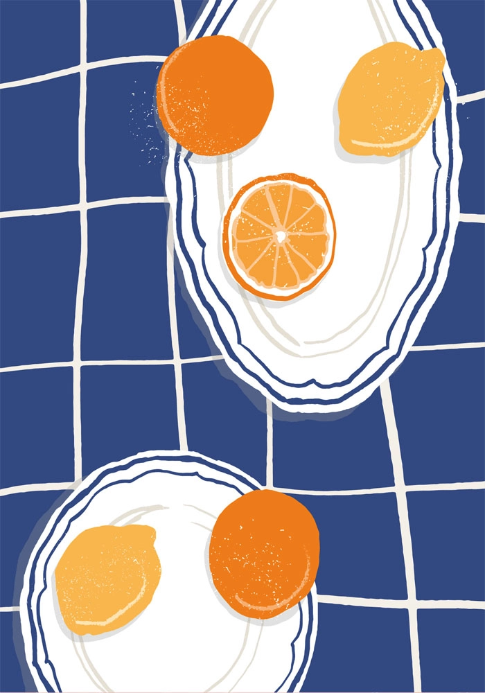 Πόστερ MINIMALIST ORANGES