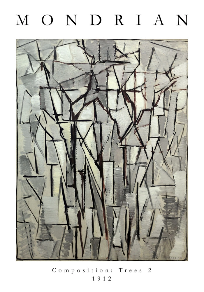 Πόστερ MONDRIAN - COMPOSITION TREES 2