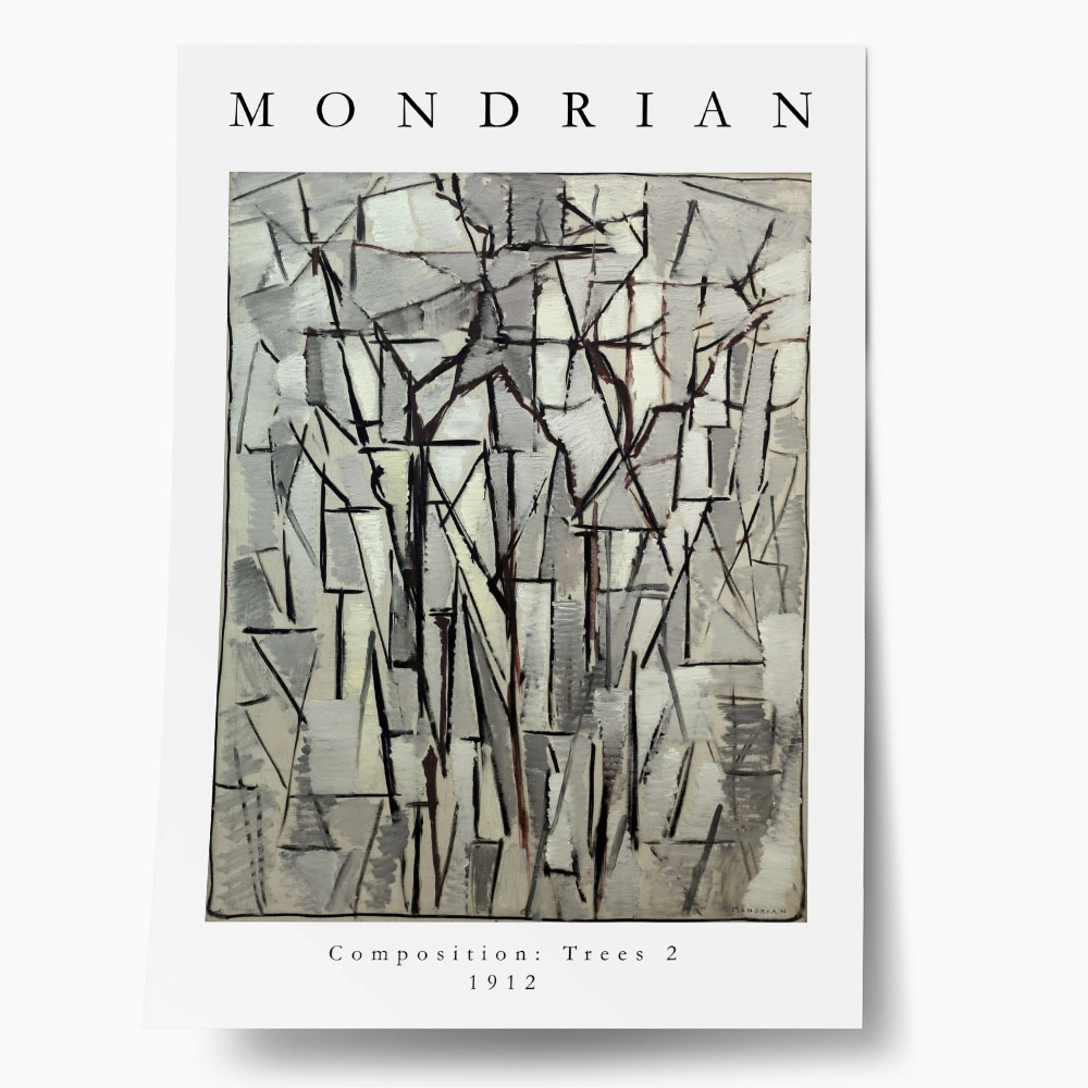 Πόστερ MONDRIAN - COMPOSITION TREES 2
