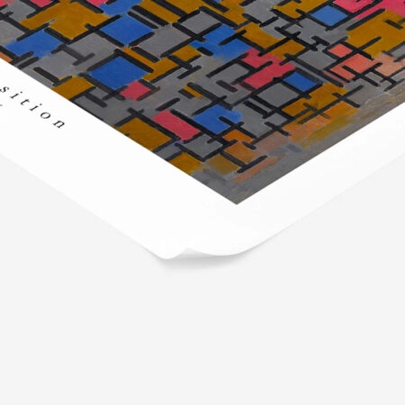 Πόστερ MONDRIAN - COMPOSITION - Διασημοι Ζωγραφοι Sticky 2