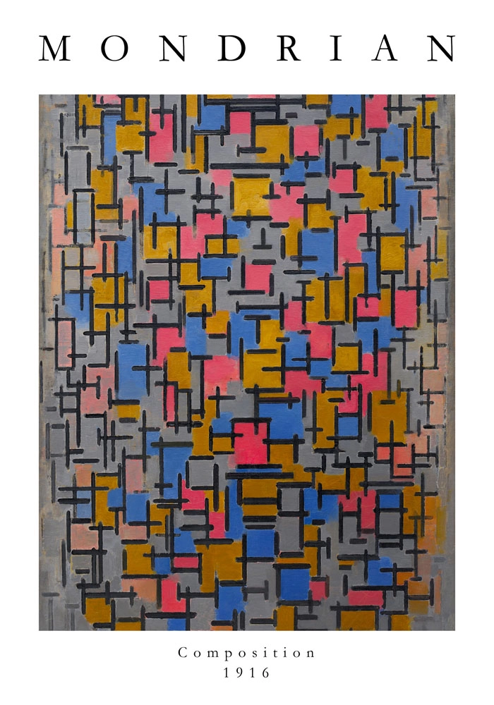 Πόστερ MONDRIAN - COMPOSITION