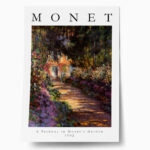 Πόστερ MONET - A PATHWAY IN MONET'S GARDEN