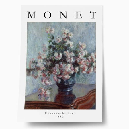 Πόστερ MONET – CHRYSANTHEMUM - Διασημοι Ζωγραφοι Sticky 1