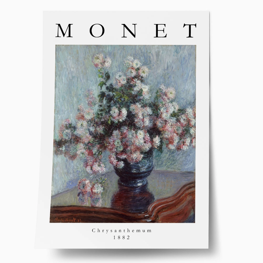 Πόστερ MONET – CHRYSANTHEMUM