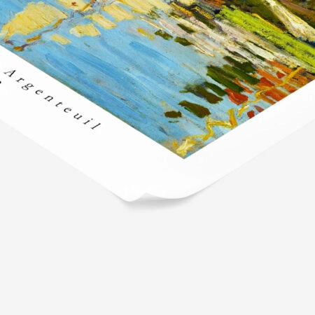 Πόστερ MONET - REGATTA AT ARGENTEUIL - Διασημοι Ζωγραφοι Sticky 2
