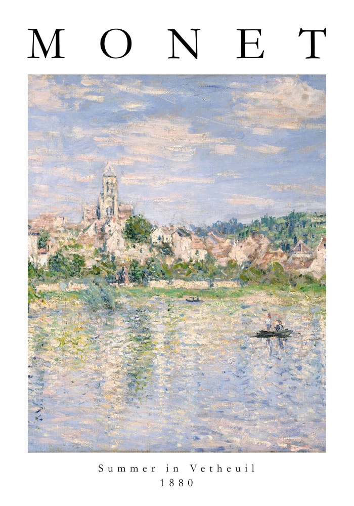 Πόστερ MONET - SUMMER IN VETHEUIL