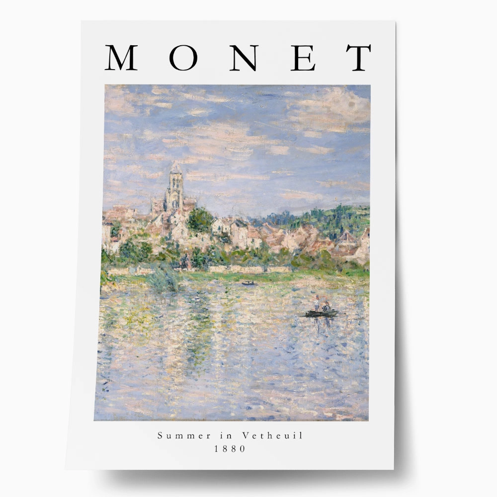 Πόστερ MONET - SUMMER IN VETHEUIL