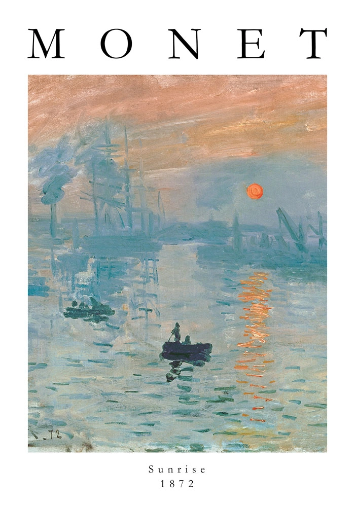 Πόστερ MONET - SUNRISE