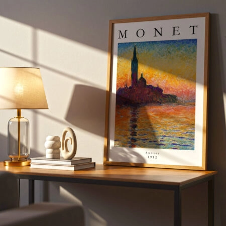 Πόστερ MONET - SUNSET