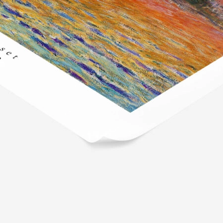 Πόστερ MONET - SUNSET - Διασημοι Ζωγραφοι Sticky 2