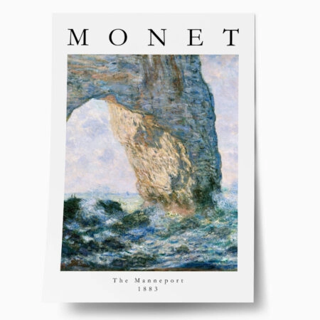 Πόστερ MONET - THE MANNEPORT - Διασημοι Ζωγραφοι Sticky 1
