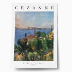 Πόστερ PAUL CEZANNE - LA MER A L'ESTAQUE