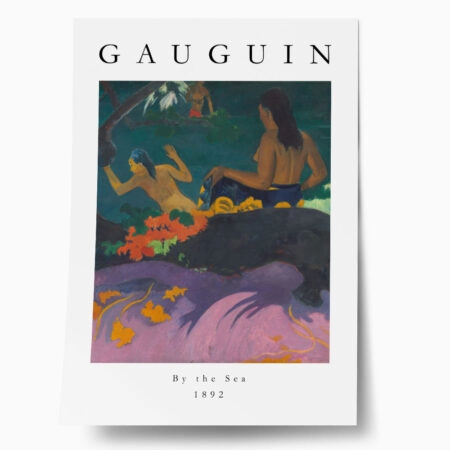 Πόστερ PAUL GAUGUIN - BY THE SEA - Διασημοι Ζωγραφοι Sticky 1