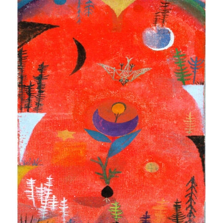 Πόστερ PAUL KLEE - FLOWER MYTH - Διασημοι Ζωγραφοι Sticky 3
