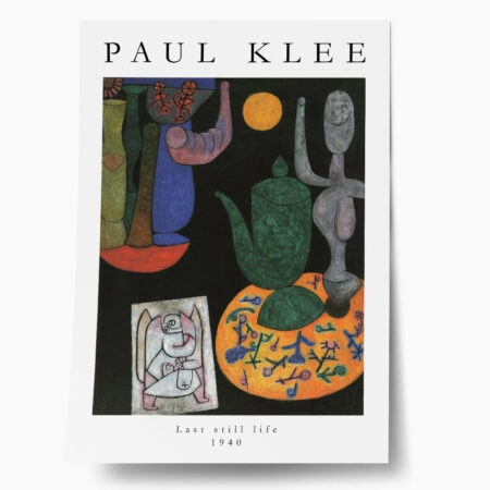 Πόστερ PAUL KLEE - LAST STILL LIFE - Διασημοι Ζωγραφοι Sticky 1