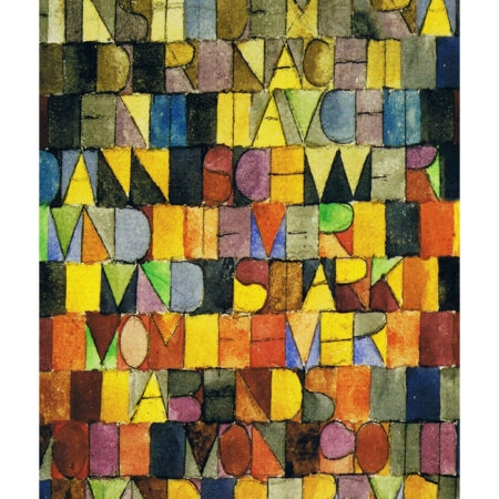 Πόστερ PAUL KLEE - ONCE EMERGED FROM THE GREY OF NIGHT - Διασημοι Ζωγραφοι Sticky 3