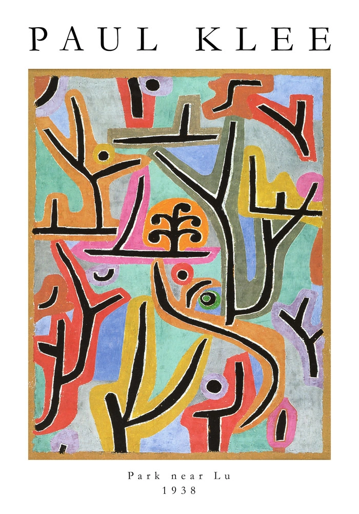 Πόστερ PAUL KLEE - PARK NEAR LU