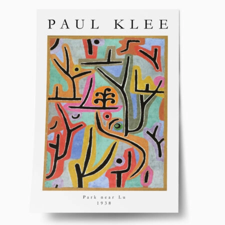 Πόστερ PAUL KLEE - PARK NEAR LU - Διασημοι Ζωγραφοι Sticky 1