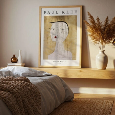 Πόστερ PAUL KLEE - SEALED WOMAN