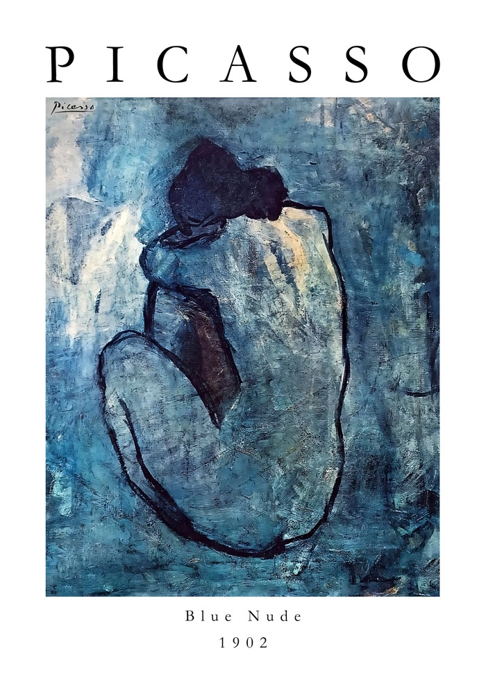 Πόστερ PICASSO - BLUE NUDE