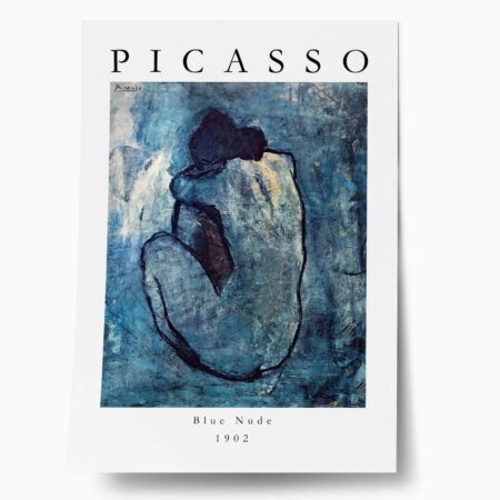 Πόστερ PICASSO - BLUE NUDE - Διασημοι Ζωγραφοι Sticky 1