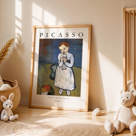 Πόστερ PICASSO - CHILD WITH DOVE
