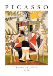 Πόστερ PICASSO - FEMME AU JARDIN