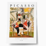 Πόστερ PICASSO - FEMME AU JARDIN