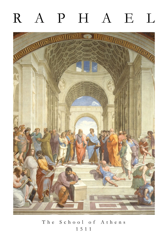 Πόστερ RAPHAEL - SCHOOL OF ATHENS