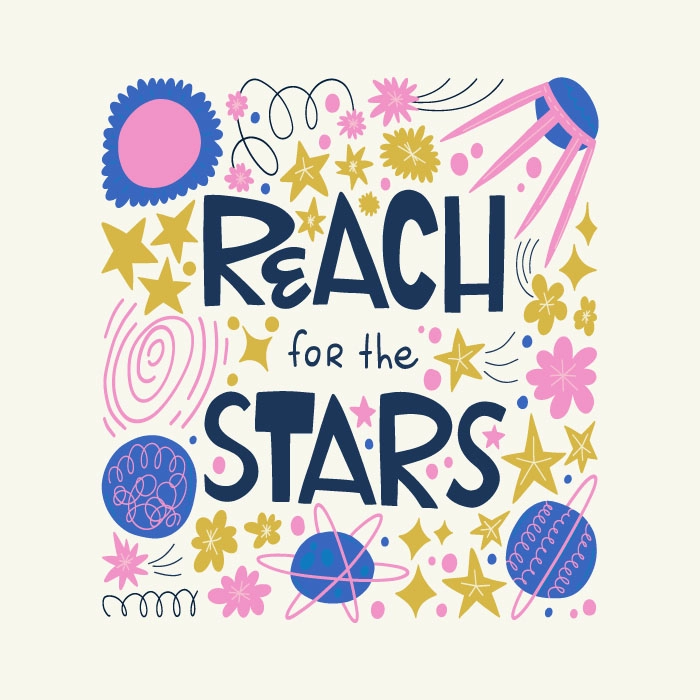 Πόστερ REACH FOR THE STARS