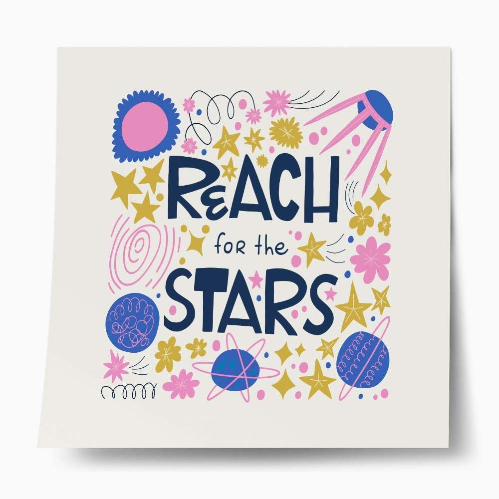 Πόστερ REACH FOR THE STARS