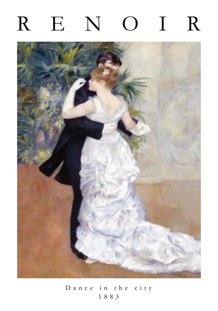Πόστερ RENOIR - DANCE IN THE CITY